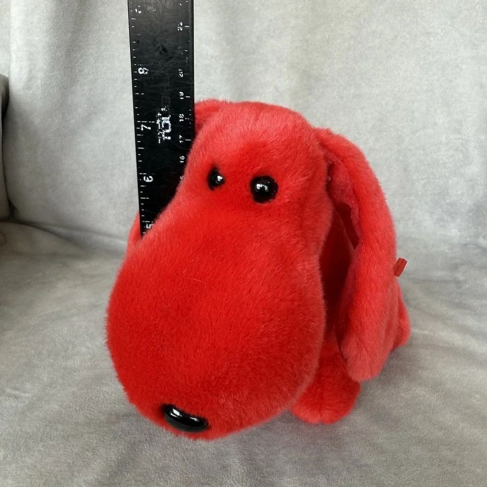 Vintage 90s Ty Original Beanie Baby 1998 Rover The‎ Dog Red Plush
